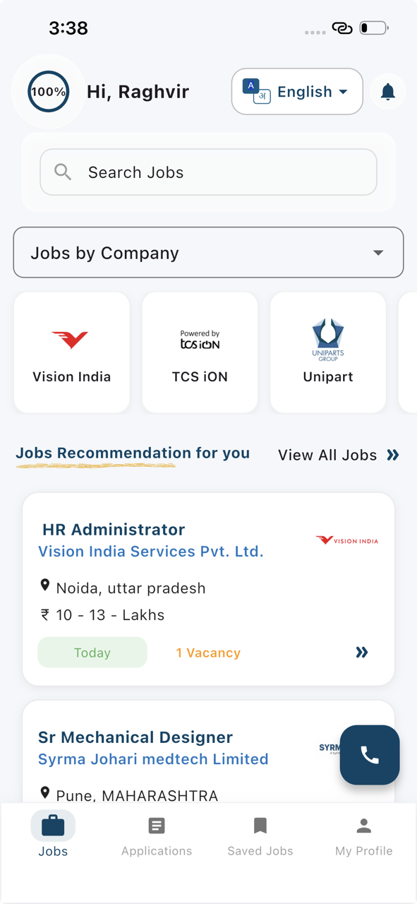 JustJob App Screenshot